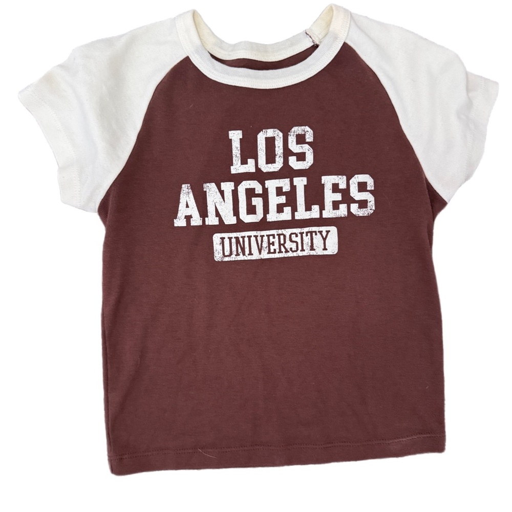 Los Angeles semi cropped tee